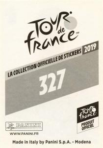 2019 Panini Tour de France #327 Marco Minnaard Back